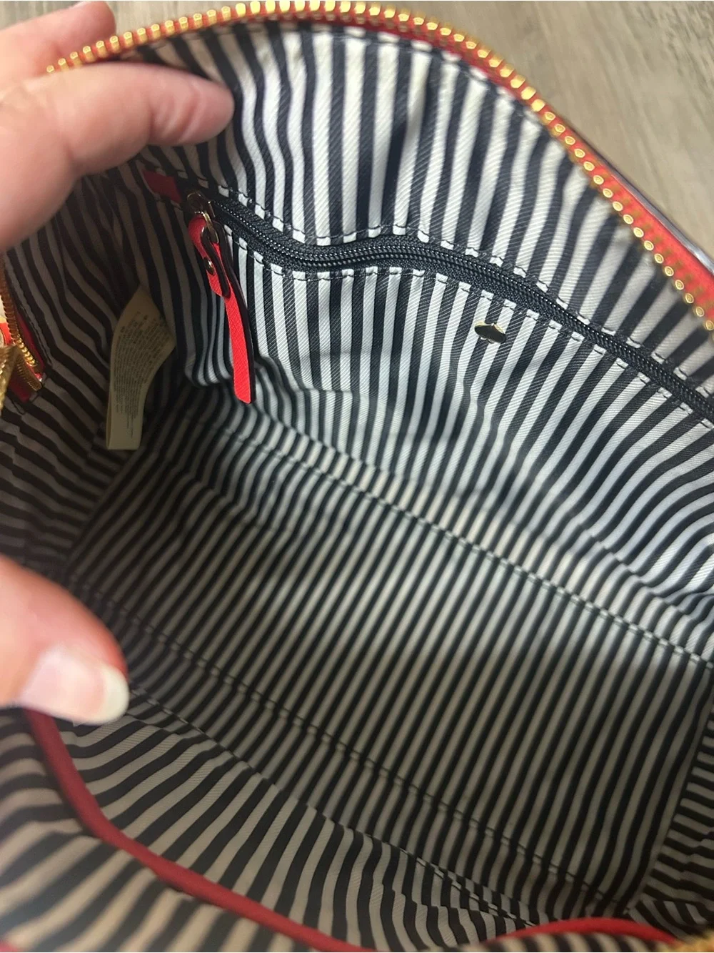 NWOT Kate Spade Cameron Street Red Leather Satchel